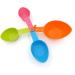 Rypet Pet Food Scoop Set - Measuring Cups and Spoons for Dog, Cat, and Bird Food - Set of 4 (Random Color) - Buy Online on GoSupps.com