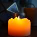 Bluecorn Beeswax 100% Pure Beeswax Pillar Candle - 2 x 4.5 Inches - Buy Online on GoSupps.com