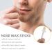 Nose Wax Kit - 50PC Hair Removal Set for Men & Women | Nasal Hair Remover & Wax Sticks with Spatulas - Buy Online on GoSupps.com