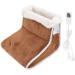 Qcwwy Electric Foot Warmer - 6 Gear Intelligent Heating Pillows & Boots for Optimal Comfort | International Shipping Available - Buy Online on GoSupps.com