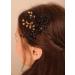 Deniferymakeup Black Crystal Hair Pins Black Hair Piece Handmade Hair Jewelry for Wedding Brides Bridesmaid Women and Girls - Buy Online on GoSupps.com