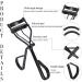 Uranian Eyelash Curler with Built-in Comb and Replacement Silicone Pads - Premium Makeup Tool for Women and Girls - Buy Online on GoSupps.com