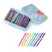 100 PCS Bobby Pins,Colorful Hair Pins with Cute Box,Metal Bobby Pins for Thick Hair,Great for All Hair Types Hair Pins for Girls Women (2.16 Inch),multicolor
