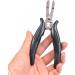 Hair Extension Pliers for Removing Micro Rings and Fusion Glue Bond Remove (Black Thread Shape) - Buy Online on GoSupps.com