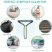 Portable Lint Razor & Animal Hair Remover | Effective Lint Brush for Clothes & Carpets - Ideal for Cat Hair & Fluff Removal - Buy Online on GoSupps.com