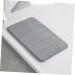 PRETYZOOM Area Rugs Tile Flooring Mat Outdoor Floor Mat Non Slip Carpet Bed Room Carpet Bath Mat Absorb Water Grey 20 x 32 cm (Rectangular) - Buy Online on GoSupps.com