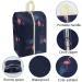 Waterproof Travel Shoe Bags with Handle for Men & Women - Set of 8 | Pattern 1 - Buy Online on GoSupps.com