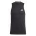 adidas Male Adult Train Essentials Feelready Training Tank Top T-Shirt (Sleeveless) M Black/White