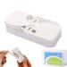 Portable Floss Pick Dispenser New Upgrade Automatic Dental Floss Portable Case Dispenser Floss Organizer Travel Floss for Women Men Teeth Cleaning (1 PCs White)