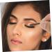 Baluue 100pcs Disposable Eyeliner Brush Practical Eyeliner Brush Curved Eyeliner Brush Facial Tool Plastic 9x6.5cm Black - Buy Online on GoSupps.com
