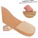 NOLITOY Anti-Slip Stickers for Shoes | 3 Pairs Self-Adhesive Shoe Grips & Inserts | Non-Slip Rubber Sole Repairs | Transparent Clear Pump Stickers - Buy Online on GoSupps.com