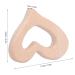 5Pcs DIY Heart Shaped Wooden Baby Teether Toys - Kids Toy Necklace Pendant Craft Accessory - Buy Online on GoSupps.com