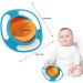 censhaorme Universal Gyro Bowl Anti Spill Bowl Smooth 360 Degrees Dining Entertaining Bowls Bowl Sets Gyro Bowl 360 Rotation Gyroscopic Bowl For Baby Kids Blue - Buy Online on GoSupps.com