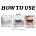 40 Pcs Self Adhesive Fake Lashes - No Glue Required | Easy Apply False Eyelash Strips for Makeup | Perfect for Beauty & Personal Care - Buy Online on GoSupps.com
