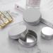 Aluminium Jars Small Aluminium Can Aluminium Jars Round Empty Metal Jars Container for Cream Lotion Powder Sample Makeup Storage 50 ml 10 Pieces - Buy Online on GoSupps.com
