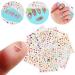 Adhesive DIY Manicure Chick Egg Nail Slider Nail Art Sticker Shining Decals Easter Nail Sticker Nails Decal(6) Style6 - Buy Online on GoSupps.com