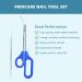 Long Handled Stainless Steel Toenail Clippers for Seniors - Precision Ingrown Toenail Scissors for Thick Toenails - Buy Online on GoSupps.com