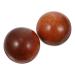 Hoement red 2 pieces of health ball handball handmade handmade devices handmade balls masajeador de pies foot muscle massage balls red rosewood ball decore stress balls for hand handmade balls red 5.5x5.5x5.5cm