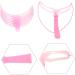 DOITOOL 6 Sets Eyebrow Aid Convenient Eyebrow Stencil Plastic Brow Stencils Travel Eyebrow Shape Card - Buy Online on GoSupps.com