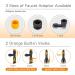 hygger Plastic Aquarium Water Changer Replacement Parts Faucet Nozzles Connectors (Plastic) - Buy Online on GoSupps.com
