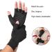 Copper Arthritis Gloves - Compression Gloves for Arthritis Relief in Hands & Fingers - Size Medium (1 Pair) Black - Buy Online on GoSupps.com