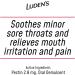 Luden's Sugar-Free Wild Cherry Throat Drops - 25 Count x 4 Packs - Buy Online on GoSupps.com