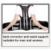 Universal Posture Corrector & Waist Trainer - Adjustable Back Brace for Clavicle Support XL | Stop Slouching & Hunching - DFHBFG - Buy Online on GoSupps.com