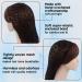 4 Pcs Black Mesh Hair Net for Women Sleeping - Crocheted Rayon Snood Cover for Sleep Cap - Buy Online on GoSupps.com