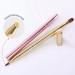  2 Pack Lip Brush for Lipstick Skycase Retractable Lip Brushes Concealer Makeup Dual End Makeup Brush for Lipstick Lip Gloss with Lid Travel Size Golden/Pink Golden+Pink - Buy Online on GoSupps.com
