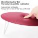 Small Nail Arm Rest Cushion - Portable Manicure Hand Rest for Salon & Home Use - Microfiber Leather - Dark Red - Buy Online on GoSupps.com