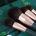 Professional 14-Piece Makeup Brush Set - Synthetic Hair & Wood Handle - High-Quality Makeup Tools Kit for Flawless Application - Buy Online on GoSupps.com