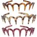 TQUXNGA Stable Brown Acrylic Headband U Shape Headband s Tooth Hair Comb Hair Tiara Jewelry Headwear Gift for Girls Women 1 - Buy Online on GoSupps.com