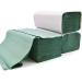 Defacto 5000 Zigzag Paper Towels - 25x23 cm Folding 1 Layer Green - Ideal for Donors - Buy Internationally - Buy Online on GoSupps.com