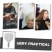 Baluue 4pi ces Pour Coiffure Lot De cran De Transparent Pour Coiffeurs Confort Optimal Et Prise Main Facile Pour Coloration Coiffage Au Salon 29.50X15.50X3.00CMx2pcs transparentx2pcs - Buy Online on GoSupps.com