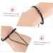 CALLARON 3pcs Black and Bracelet Matching Bracelets Initial Bracelet Heart Bracelet for Couples Beads for Friendship Bracelets The Letter Is Acrylic Black Rope Miss Manual - Buy Online on GoSupps.com