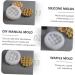 OUNONA 1pc Epoxy Mold Tape Measure Holder Candle Molds Making Model Waffle DIY Ginger Plate Silicone Soap Molds Resin Silicone Mold Cookie Aromatherapy Silica Gel Decorations White - Buy Online on GoSupps.com
