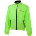 Airtracks men's multifunctional bicycle jacket - vest per air - removable sleeves - wheel jacket - running jacket - windproof - water -repellent - breathable - reflective XL neon