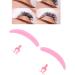 Silicone Washable Reusable Eyelash Separator Tool for Lash Extension Assistance in Separating Eyelashes with Better Effect of Thicker and Longer Lashes (Rose) - Buy Online on GoSupps.com