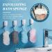 2022 Ultra Soft Bath Body Shower Sponge - Exfoliating Spa Scrub for Adults, Children, and Pregnant Women - Blue - Buy Online on GoSupps.com