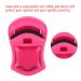 Portable Eyelash Curler - Mini Eye Lash Curling Tool in Rose Red | Eyelash Makeup Tool | International Shipping - Buy Online on GoSupps.com
