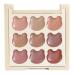 Siuwddee Lip Gloss Palette - 9 Shades of Makeup for Women - Lightweight Velvet Finish Compact Size for Travel School Dates & Events