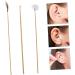 ORFOFE 3pcs Ear Cleaning Kit Multipurpose Ear Wax Removal Tool Bamboo Handle for Daily Use for Travel - Buy Online on GoSupps.com