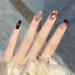 Handmade Nail Wearing False Nail Patch New Magic Mirror French Halo Dye Cute Nail Patch (Size : M) 1 count (Pack of 1) - Buy Online on GoSupps.com