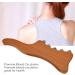 Schaffen Wooden Gua Sha Massage Stick with 5 Amethyst Points - Relieve Tiredness & Shape Your Body - Buy Online on GoSupps.com