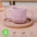 Haakaa Silicone Toddler Cup - 150ml/5oz Durable Training Cup for Independent Drinking - Easy-grip Handles - For 6 Months+ Babies - Blush - Buy Online on GoSupps.com