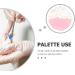 Lurrose Palette de M lange pour Vernis Ongles en R sine Rose Bord Dor Plateau Compact pour Plaques de Nail Art Gel Accessoire Professionnel pour Manucure et Cr ation Nail Art - Buy Online on GoSupps.com