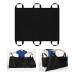 Lotchen Positioning document for patient transfer patient transfer board with handles suitable for overweight people older people and patients (black 100 * 120cm) 100 * 120cm black
