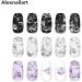 Marble Crack Geometry Nail Stamping Plate for DIY Manicure - FA056 - Buy Online on GoSupps.com
