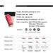 2 Pcs Thigh Trimmer Wrap Sweat Bands | Athletic Compression Support for Enhanced Exercise Results - Medium Red - Buy Online on GoSupps.com