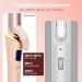 Mini Curling Tongs 25mm - Travel Hair Curler Iron, 5 Temp Settings, LED Display, Dual Voltage - Pink - Buy Online on GoSupps.com